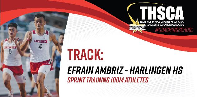 Sprint Training 100m Athletes - Efrain Ambriz, Harlingen HS Sprint Training 100m Athletes - Efrain Ambriz, Harlingen HS