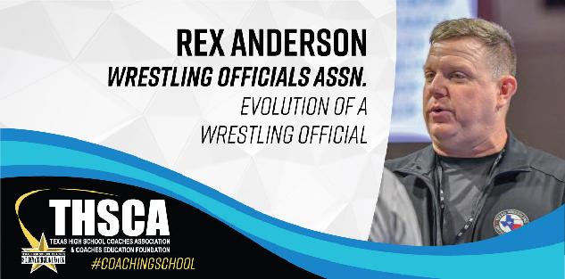 Rex Anderson - WRESLTING Officials Assn - Evolution of a Wrestling Official Rex Anderson - WRESLTING Officials Assn - Evolution of a Wrestling Official