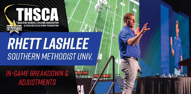 Rhett Lashlee - SMU - In-Game Breakdown & Adjustments Rhett Lashlee - SMU - In-Game Breakdown & Adjustments